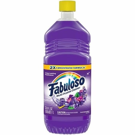 Colgate-Palmolive Co Fabuloso Lavender Cleaner, 33.8oz., Lavender, 12PK CPC153096CT